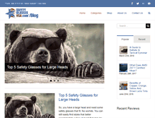 Tablet Screenshot of blog.safetyglassesusa.com